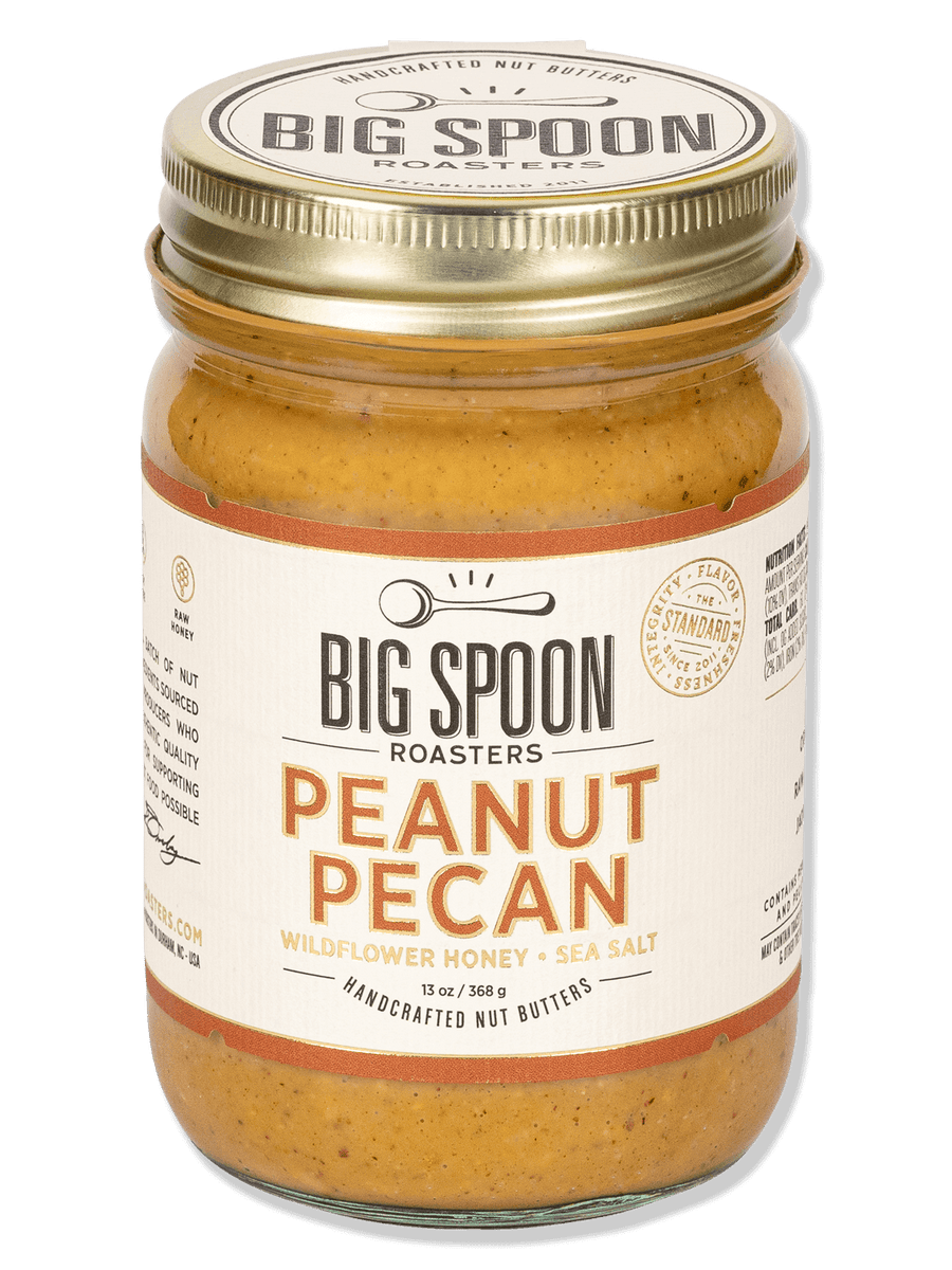 Big Spoon Roasters PEANUT PECAN BUTTER WITH WILDFLOWER HONEY Monuts