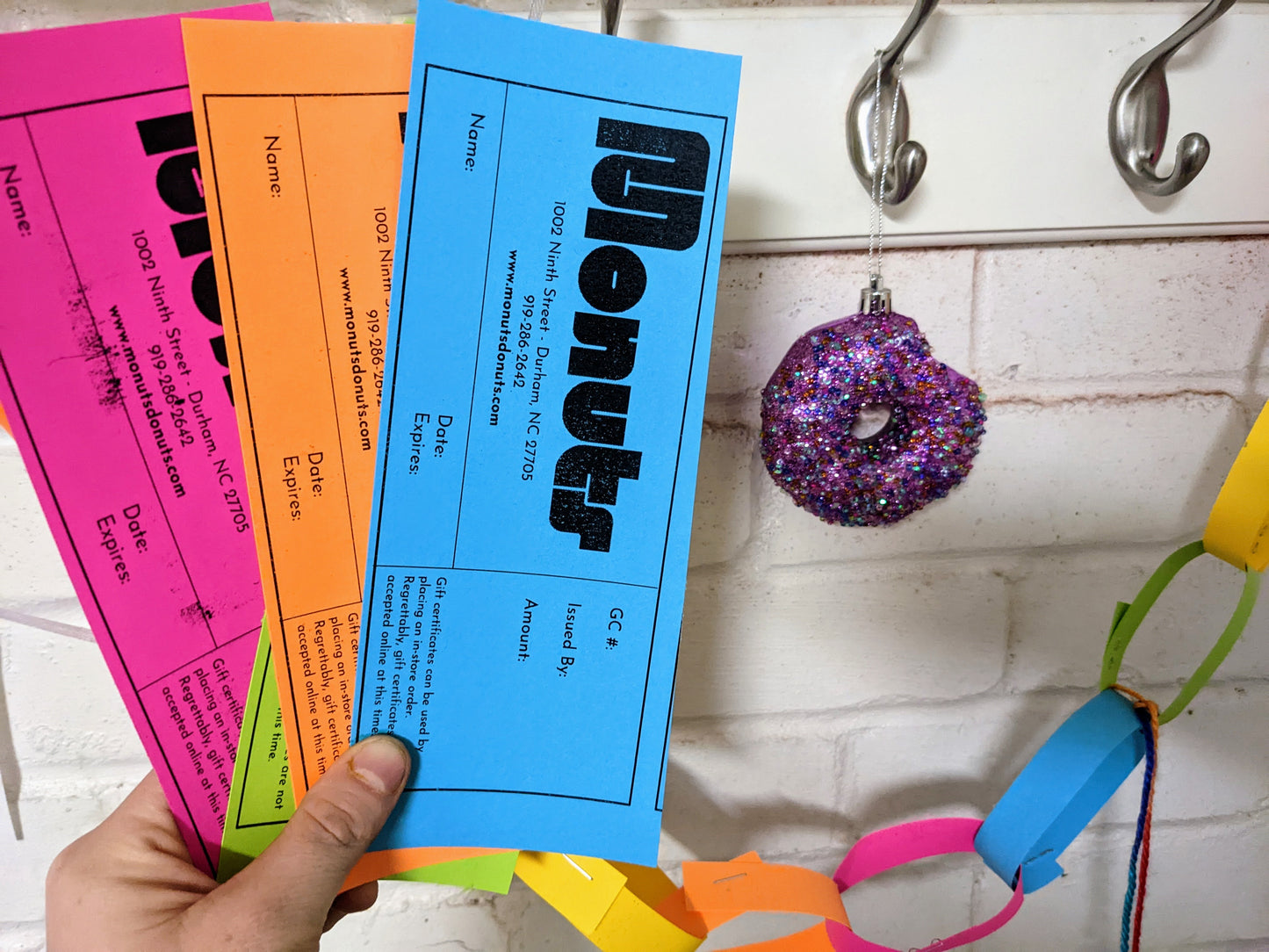 Monuts Gift Certificate