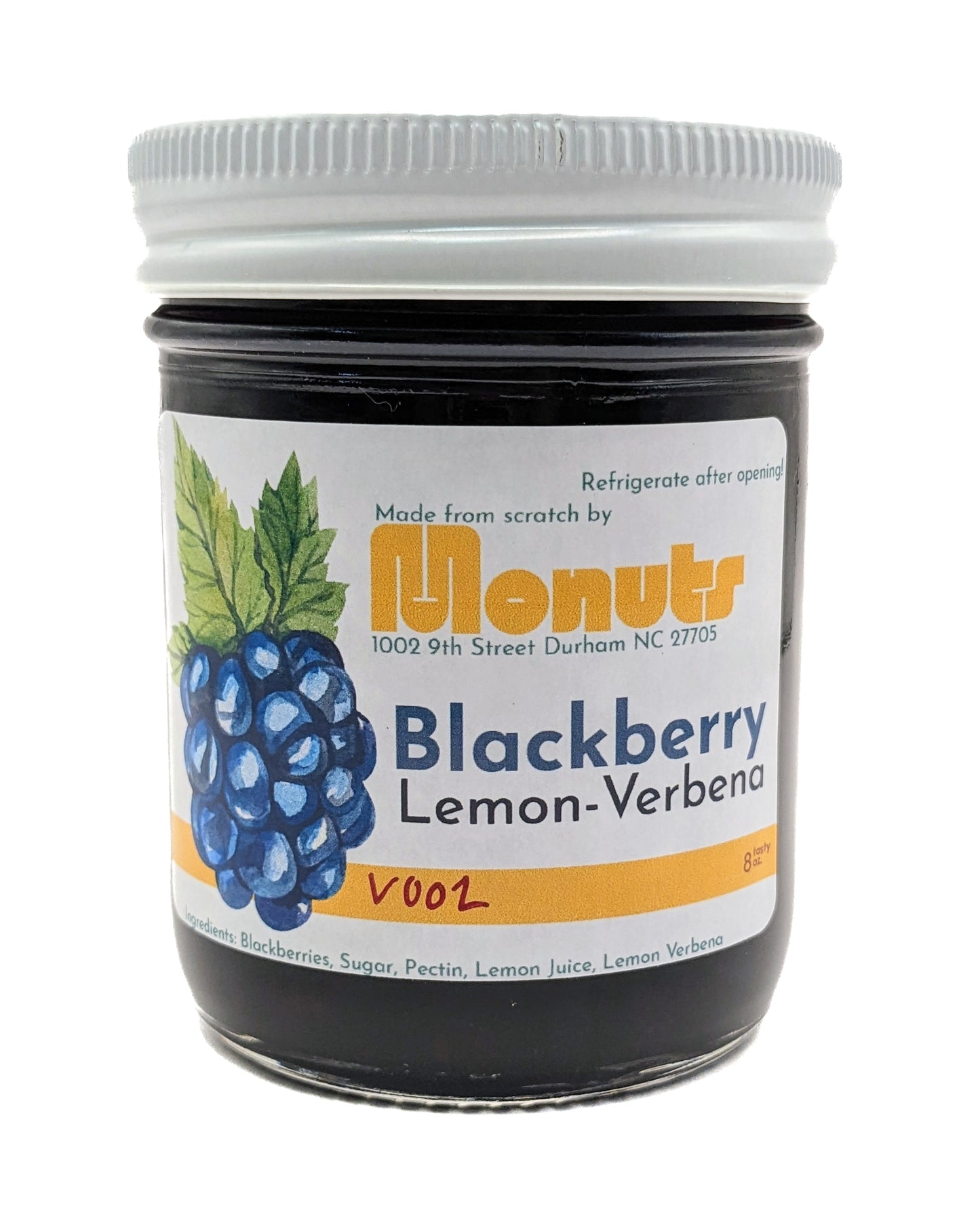 Blackberry Lemon Verbena Jam