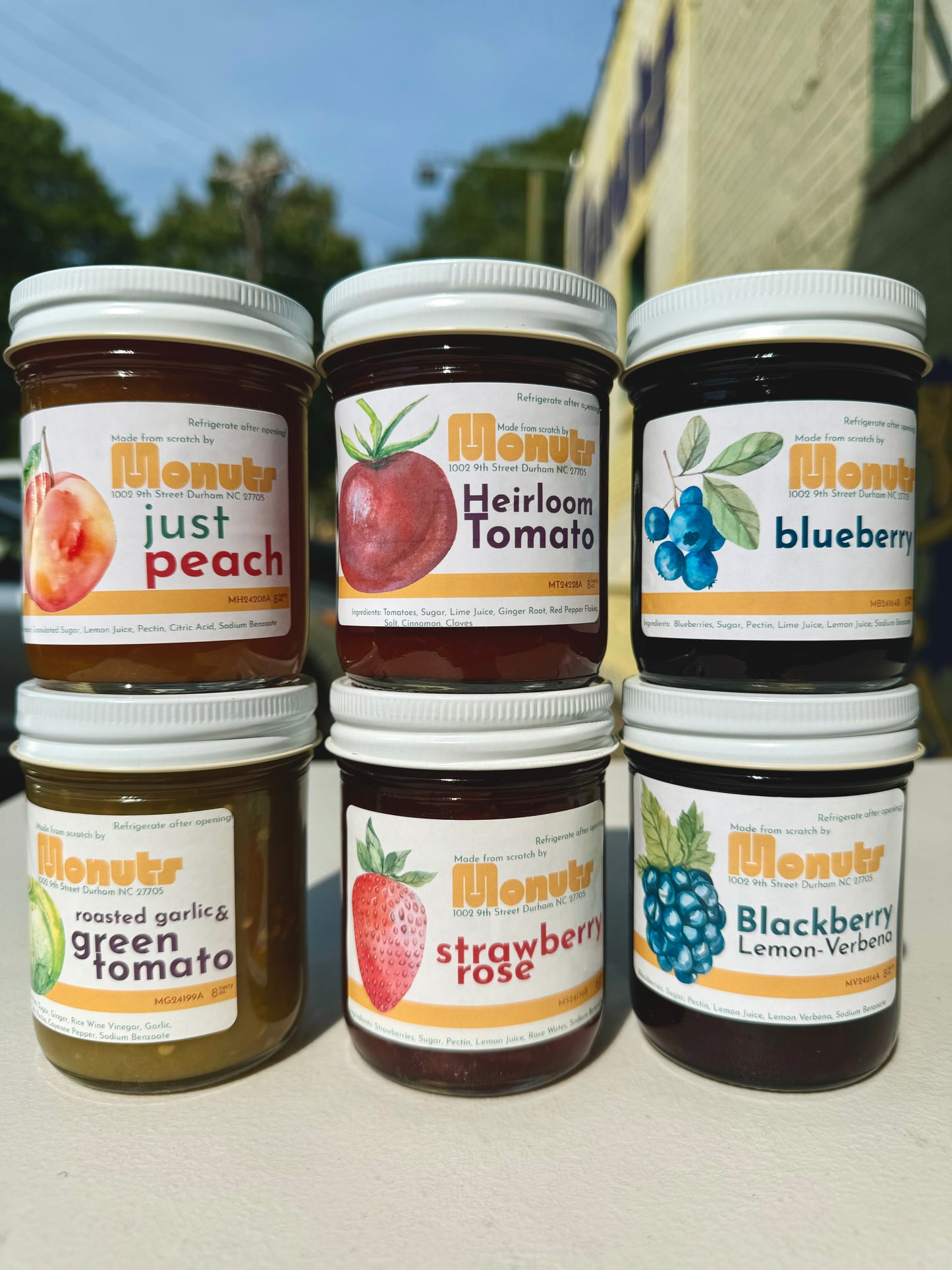 Taste the Rainbow, Seasonal Jam Collection - FREE SHIPPING!